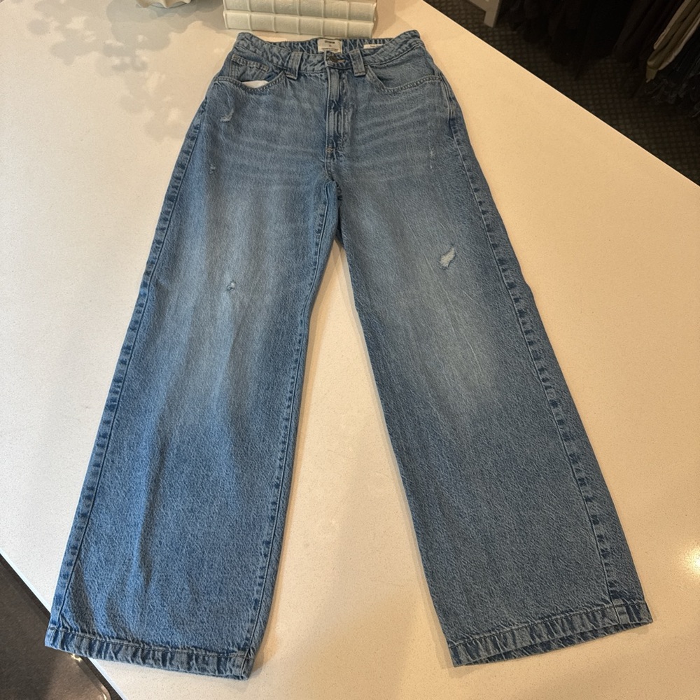 Cotton On Super Baggy Blue Jeans